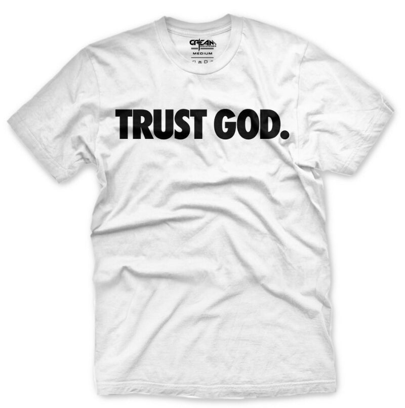 “Trust God” white unisex